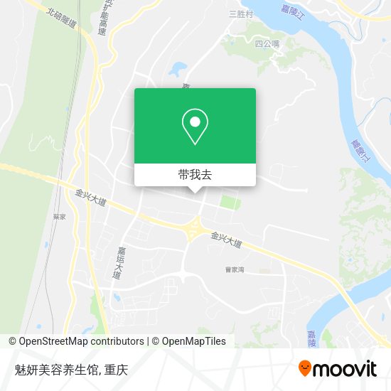 魅妍美容养生馆地图