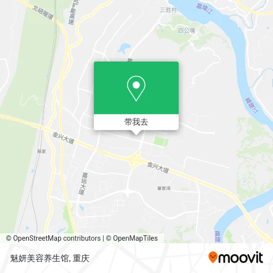 魅妍美容养生馆地图