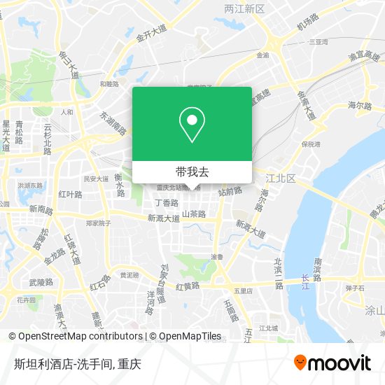 斯坦利酒店-洗手间地图