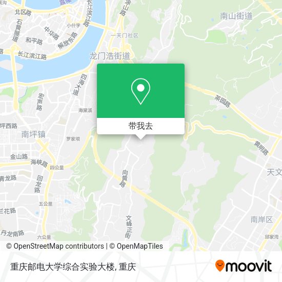 重庆邮电大学综合实验大楼地图