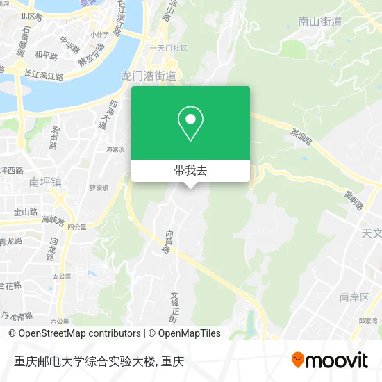 重庆邮电大学综合实验大楼地图
