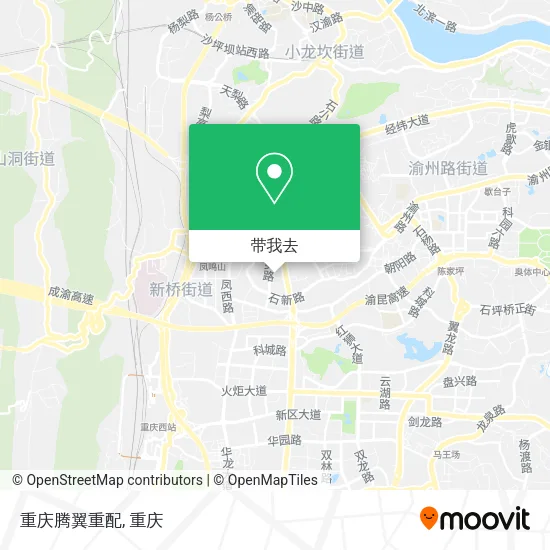 重庆腾翼重配地图