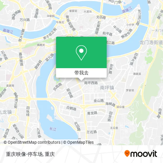 重庆映像-停车场地图