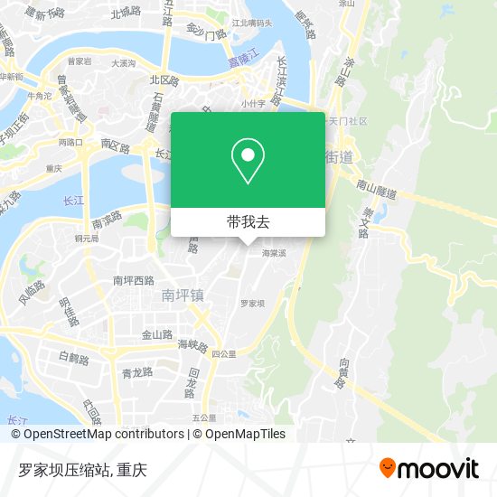 罗家坝压缩站地图