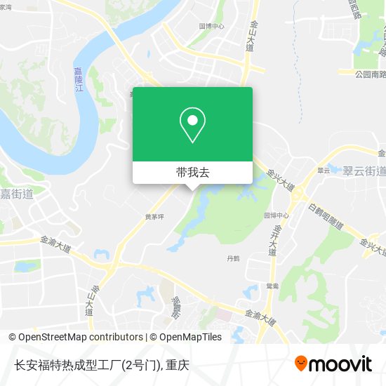 长安福特热成型工厂(2号门)地图