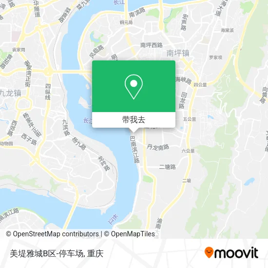 美堤雅城B区-停车场地图
