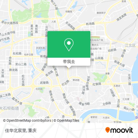 佳华北宸里地图