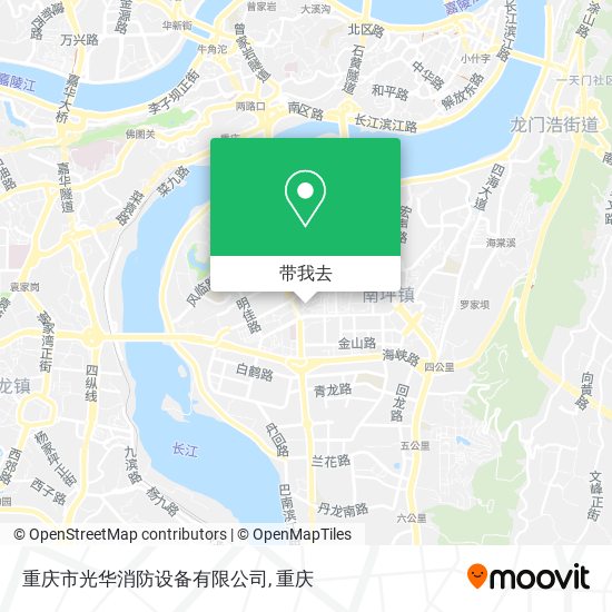 重庆市光华消防设备有限公司地图