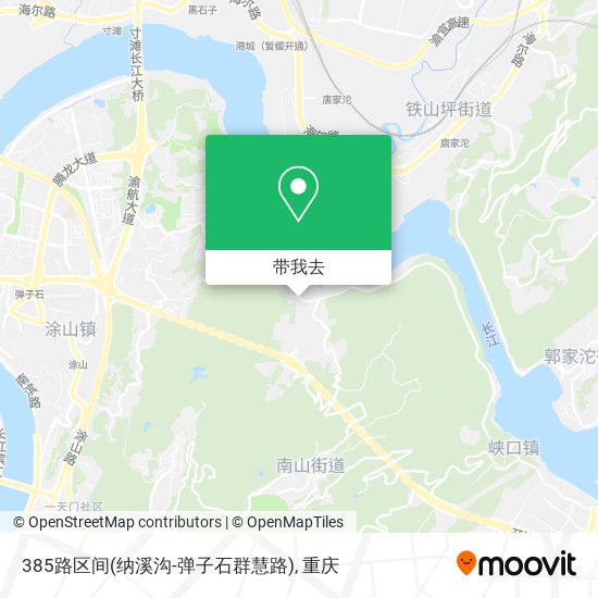 385路区间(纳溪沟-弹子石群慧路)地图