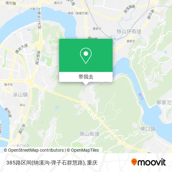 385路区间(纳溪沟-弹子石群慧路)地图