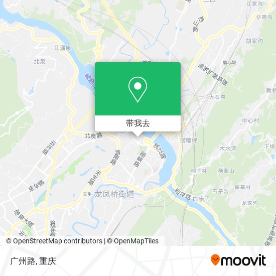 广州路地图