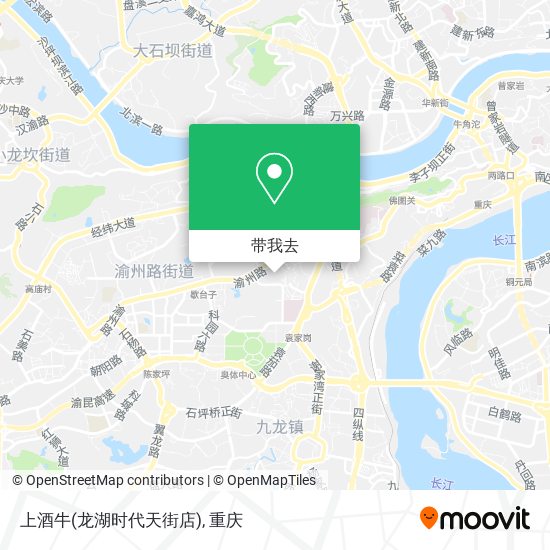 上酒牛(龙湖时代天街店)地图