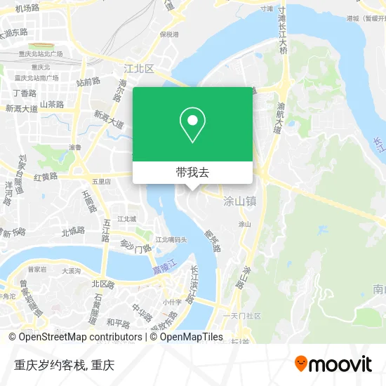 重庆岁约客栈地图
