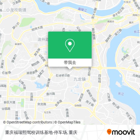重庆福瑞熙驾校训练基地-停车场地图