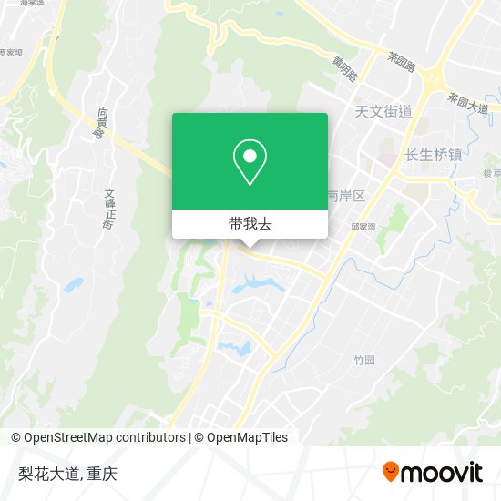 梨花大道地图