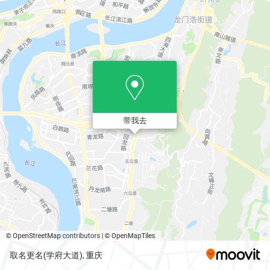 取名更名(学府大道)地图