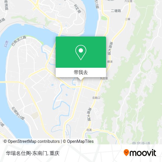 华瑞名仕阁-东南门地图