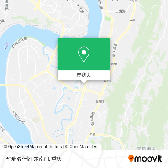华瑞名仕阁-东南门地图