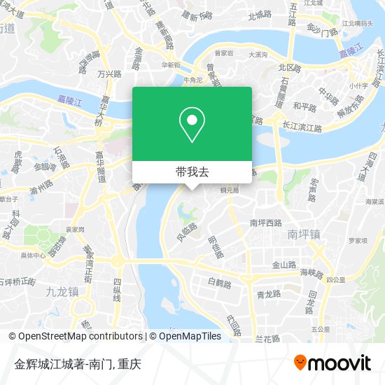 金辉城江城著-南门地图