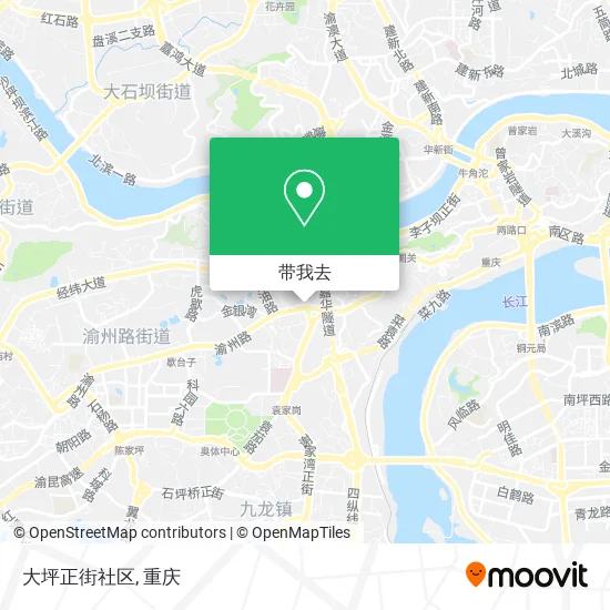 大坪正街社区地图