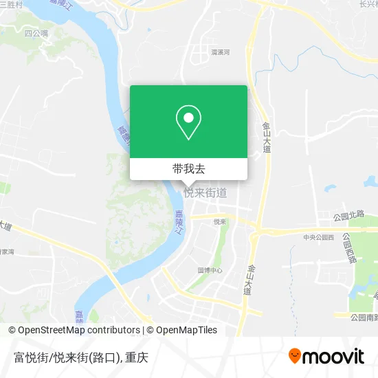 富悦街/悦来街(路口)地图