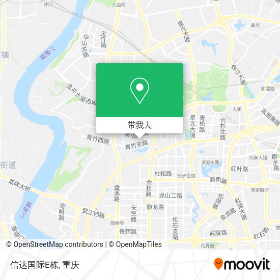 信达国际E栋地图