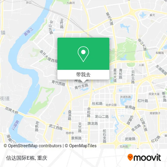 信达国际E栋地图