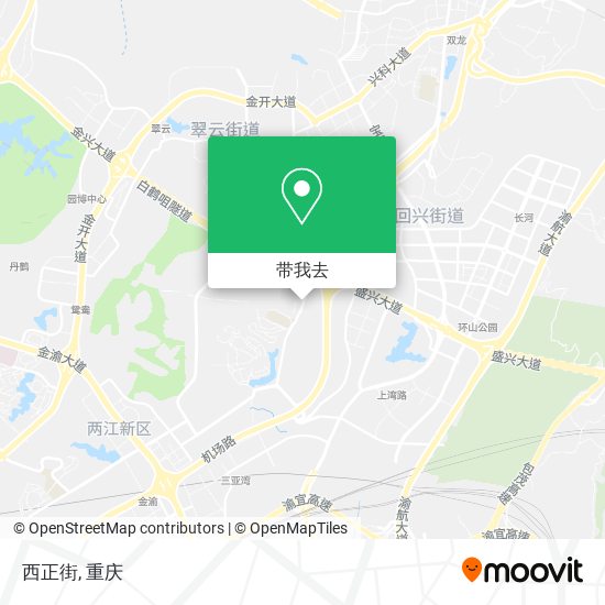 西正街地图