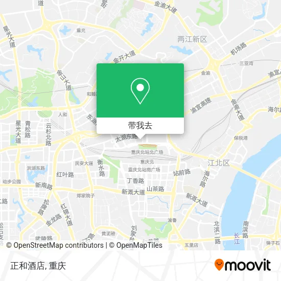 正和酒店地图