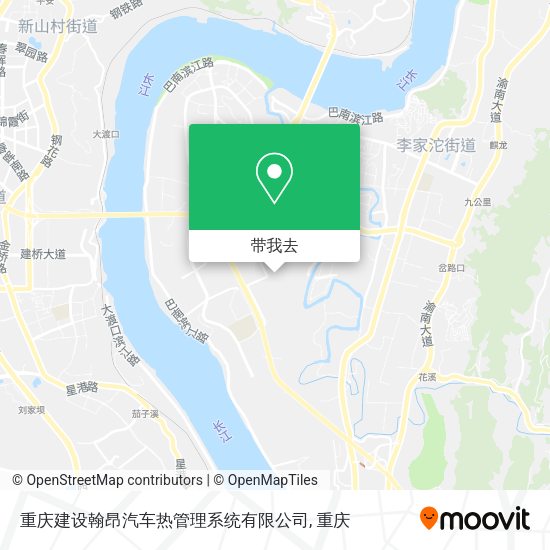 重庆建设翰昂汽车热管理系统有限公司地图