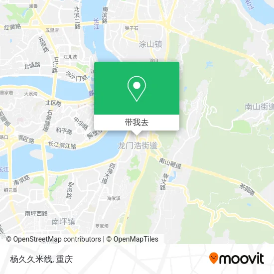 杨久久米线地图
