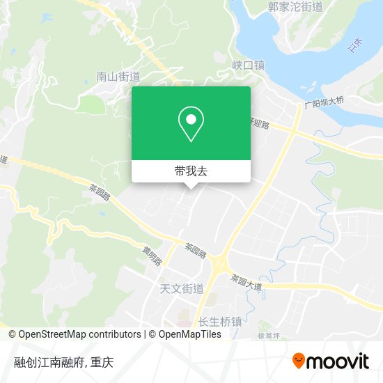 融创江南融府地图
