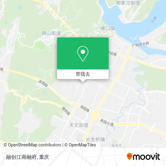 融创江南融府地图