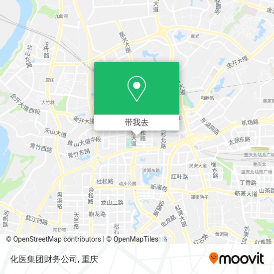 化医集团财务公司地图