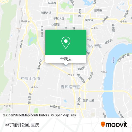 华宇澜玥公园地图