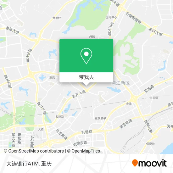 大连银行ATM地图