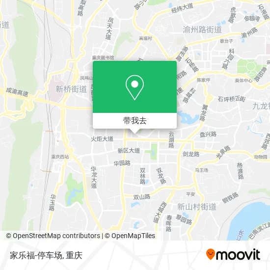 家乐福-停车场地图