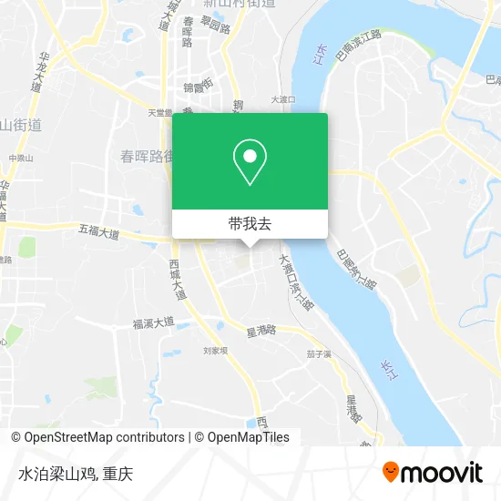 水泊梁山鸡地图