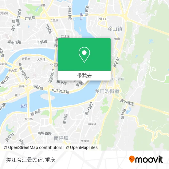 揽江舍江景民宿地图