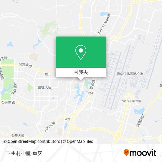 卫生村-1幢地图