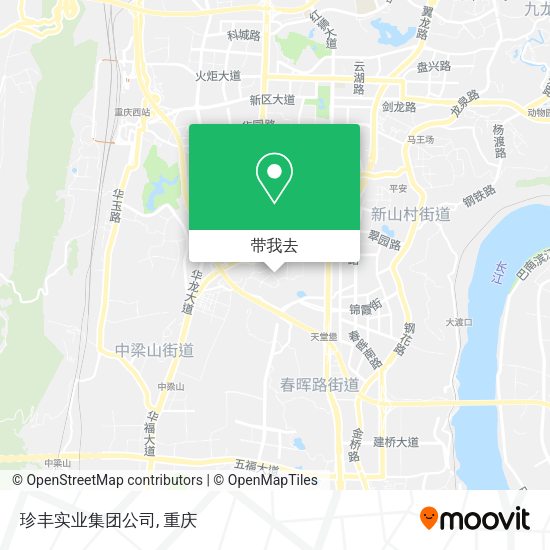 珍丰实业集团公司地图
