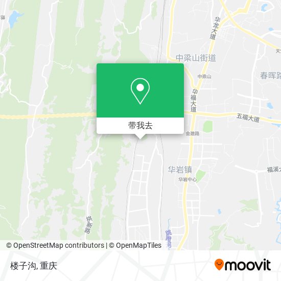 楼子沟地图
