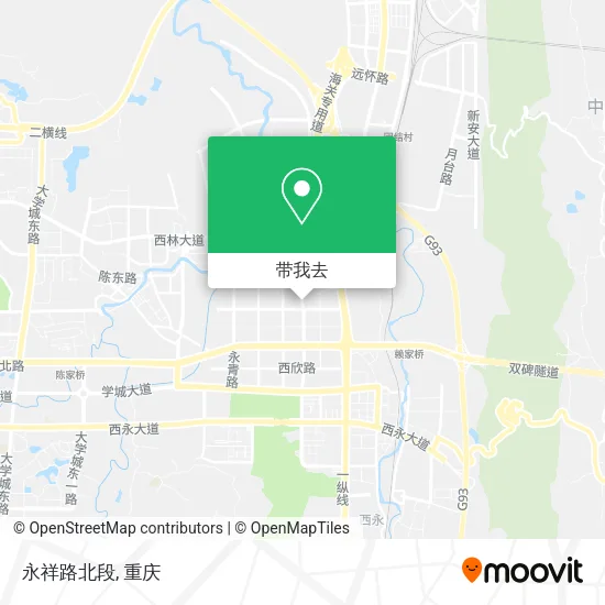 永祥路北段地图