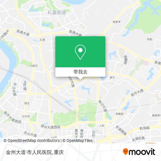 金州大道·市人民医院地图