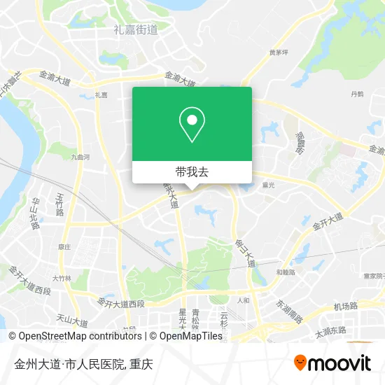 金州大道·市人民医院地图
