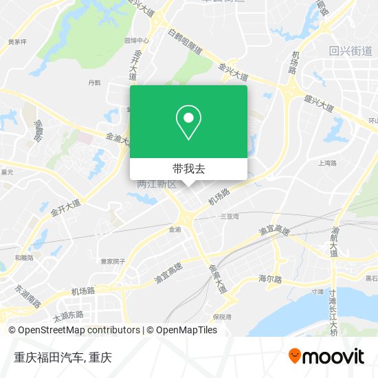 重庆福田汽车地图