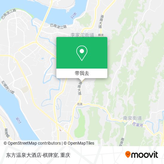 东方温泉大酒店-棋牌室地图