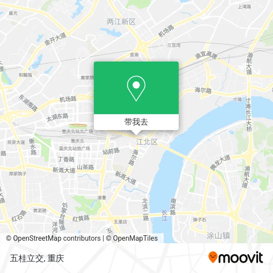 五桂立交地图