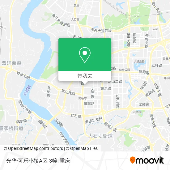 光华·可乐小镇A区-3幢地图