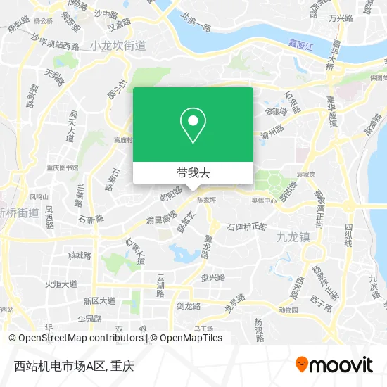 西站机电市场A区地图